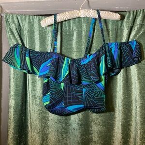 TRASHY DIVA Hollywood Top DECO PEACOCK